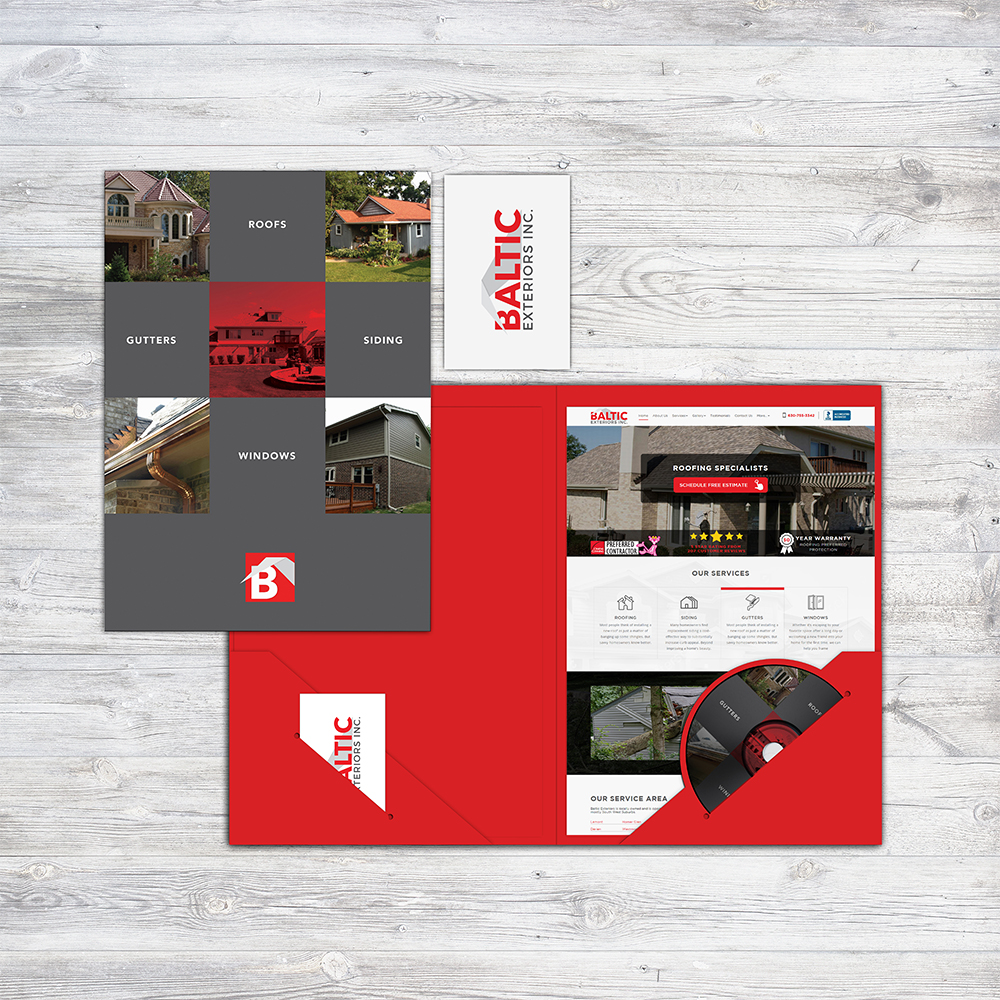 Diseño de Brochure por Abdul Haseeb para Baltic Exteriors | Diseño #16715996