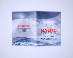Diseño de Brochure por riazuddinrony para Baltic Exteriors | Diseño #16707038