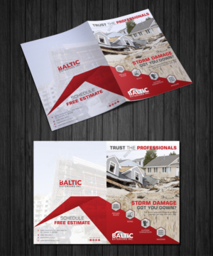 Diseño de Brochure por ecorokerz para Baltic Exteriors | Diseño #16708938
