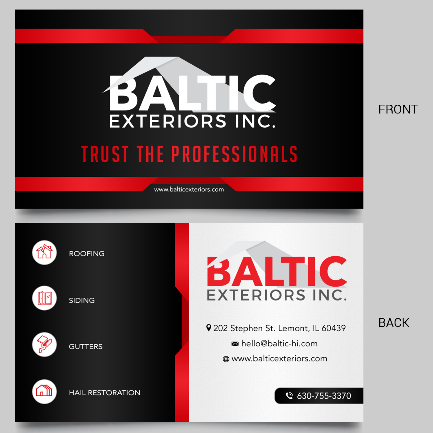 Diseño de Brochure por SAI DESIGNS para Baltic Exteriors | Diseño #16711138