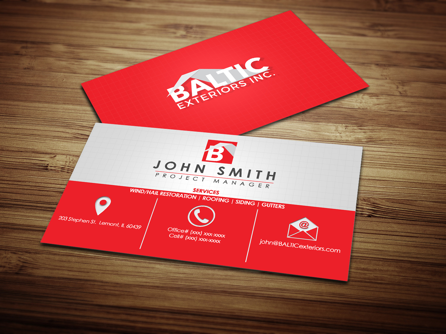 Brochure Design by kimuel.malizon for Baltic Exteriors | Design #16695479
