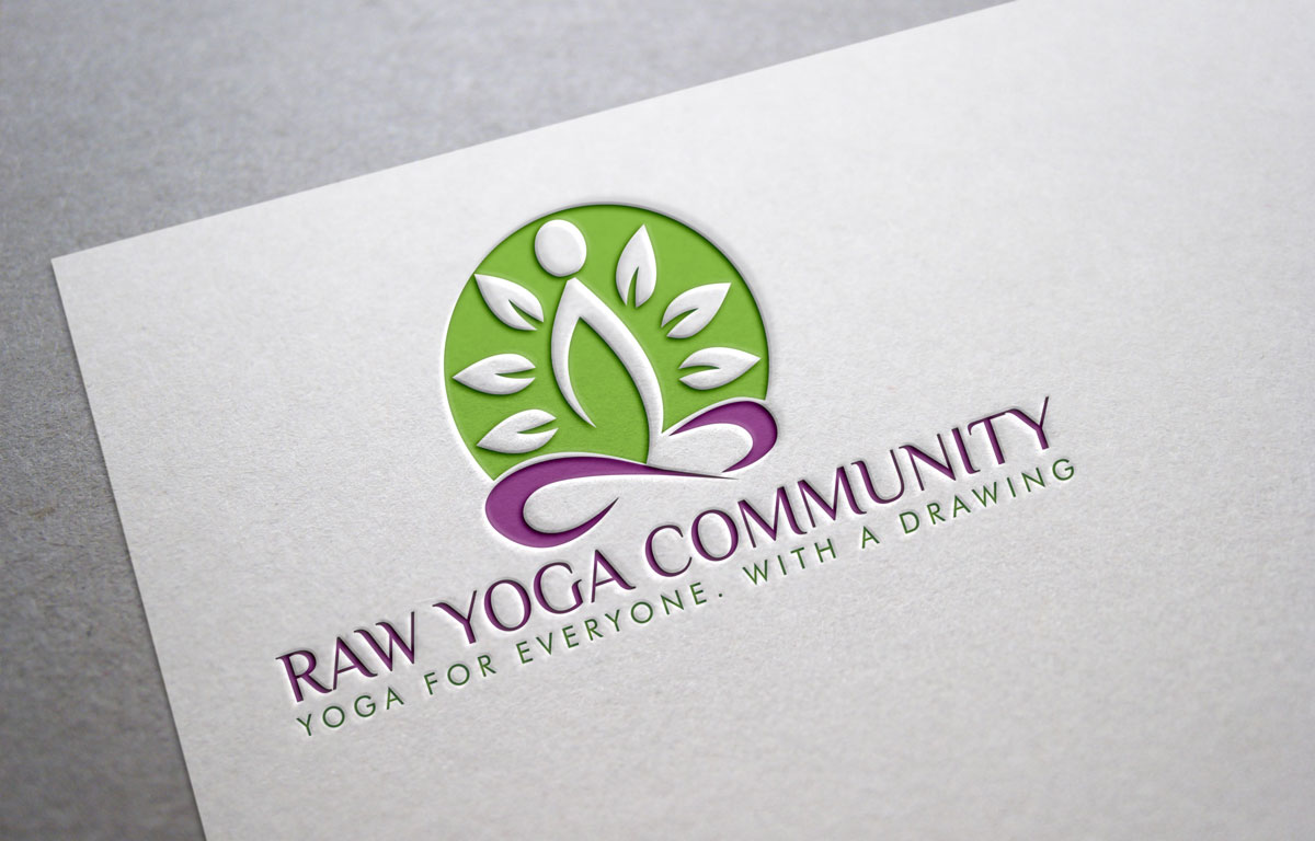 Logo Design by johnnyblackman for Raw Yoga Community | Design #16722203