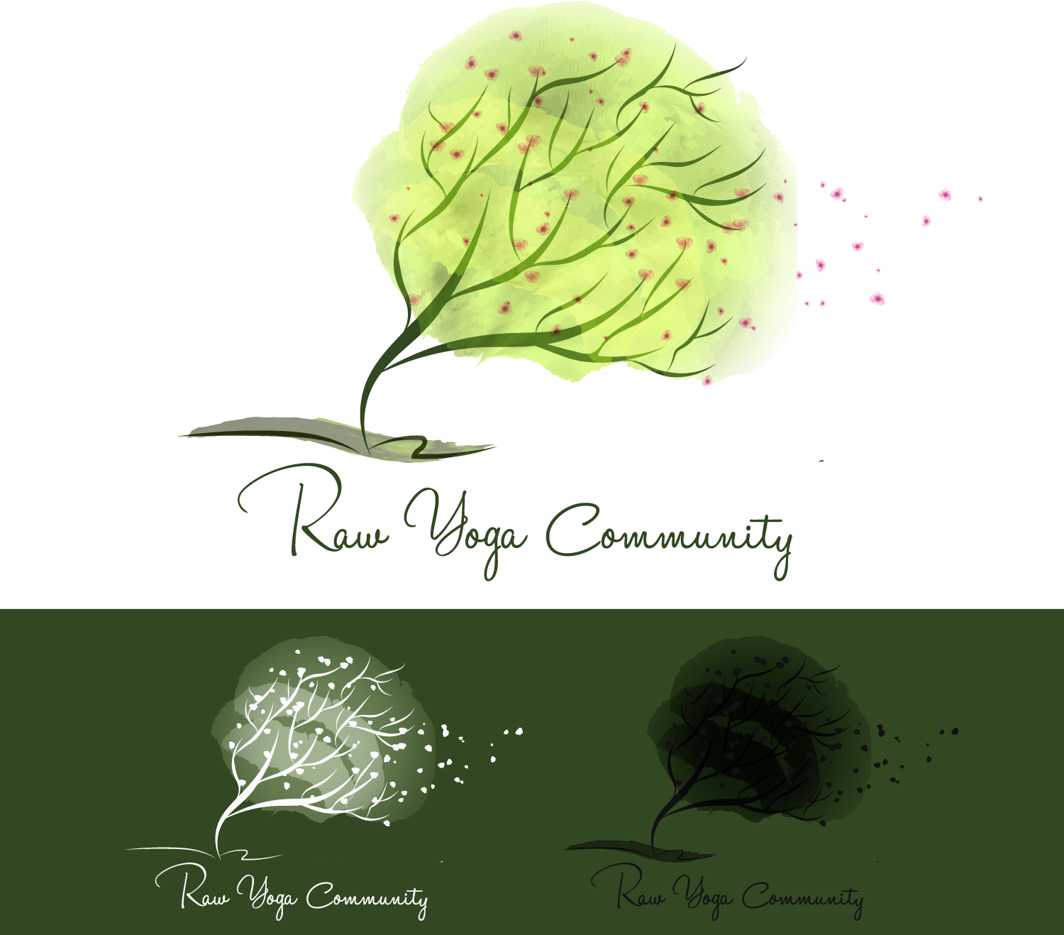 Logo Design by rimakhachatryan for Raw Yoga Community | Design #16762018
