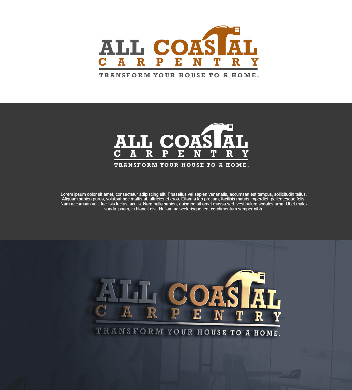 Logo-Design von pixelgrapix für all coastal carpentry | Design #16704595