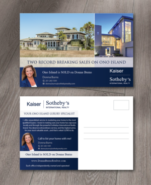 Postcard Design by alex989 for this project | Design: #16740869