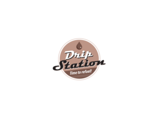Drip station, Tagline is either Don't run on empty or Time to refuel. | Logo Design by Buck Tornado