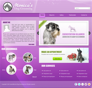 Web Design by pb for this project | Design: #615179