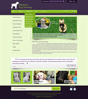 Web Design by Shunil for this project | Design: #612134