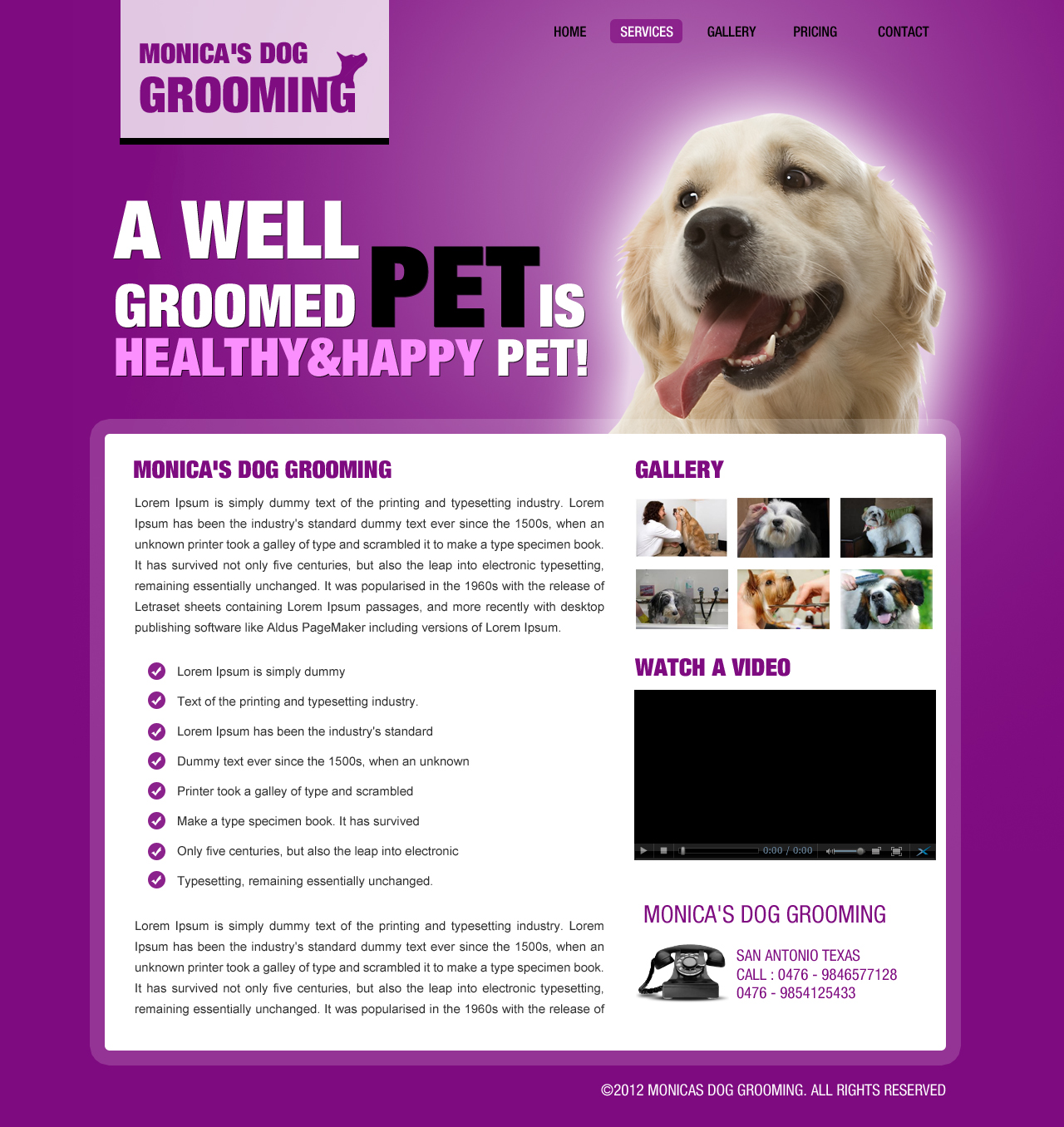 Diseño Web por krishnan para este proyecto | Diseño #616920