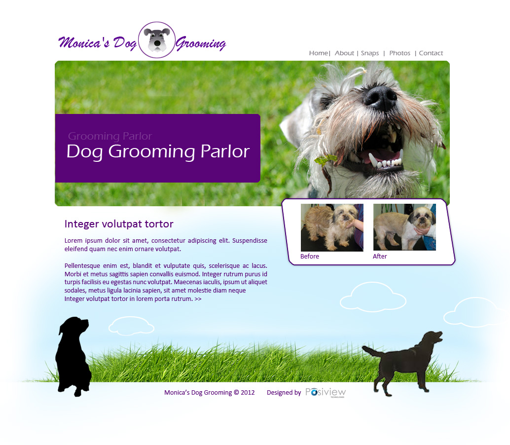 Web Design by Posiview Technologies for this project | Design #614768