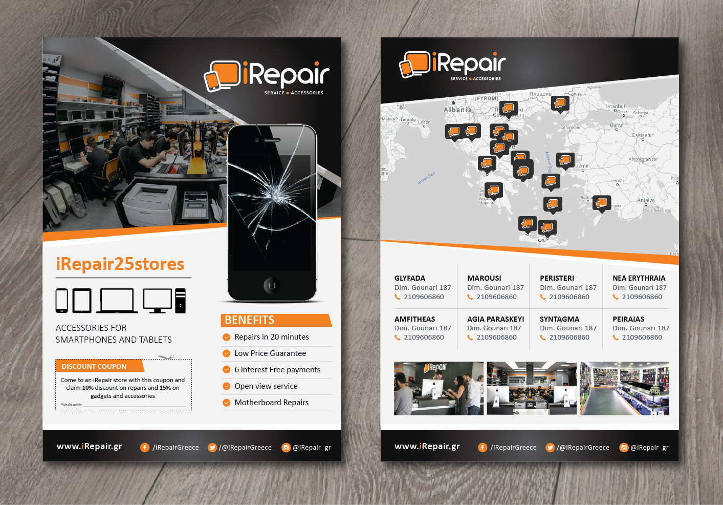 Flyer Design by alex989 for KRISTOFER ANTRIOY XAMPERT KAI SIA EE | Design #16715561