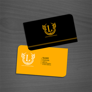 Business Card Design by jical
