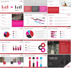 Powerpoint template for trainer and coach in the area of personality development | PowerPoint Design by Imazing