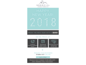 Email Marketing Design by Kristina Andonoff