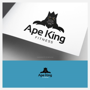 Ape King Fitness | Logo-Design von madeli