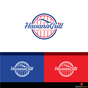 HavanaGrill “Authentic Cuban Cuisine” | Logo Design by Graphic Bricks