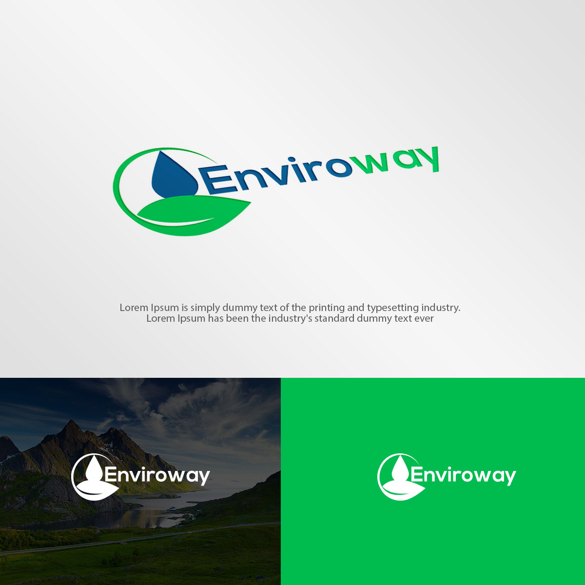 Logo Design by dr ghulam mustafa sahab for Enviroway | Design #16710351