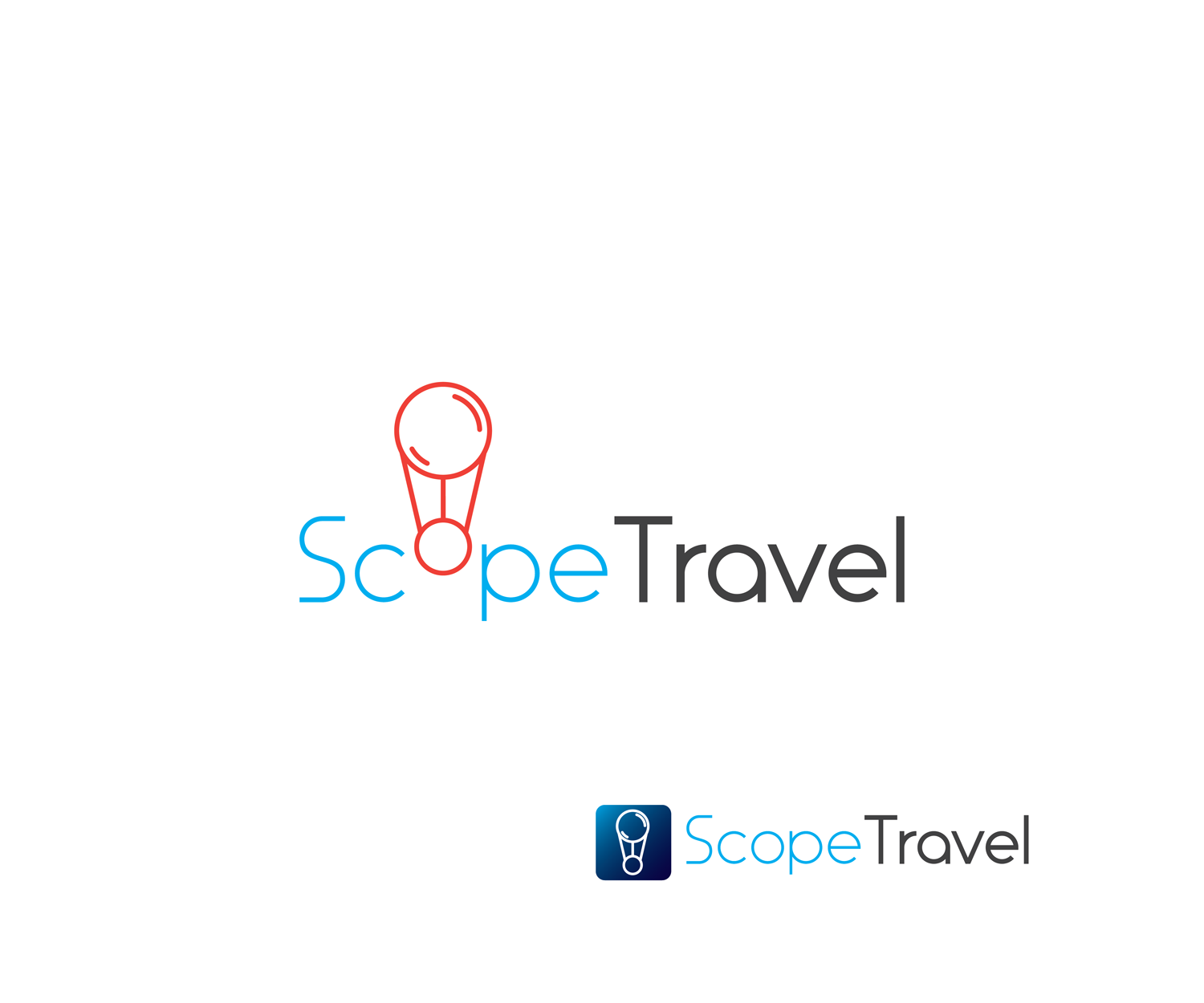 Logo Design by Moat Sumona Afroz for Scope Travel | Design #16792526