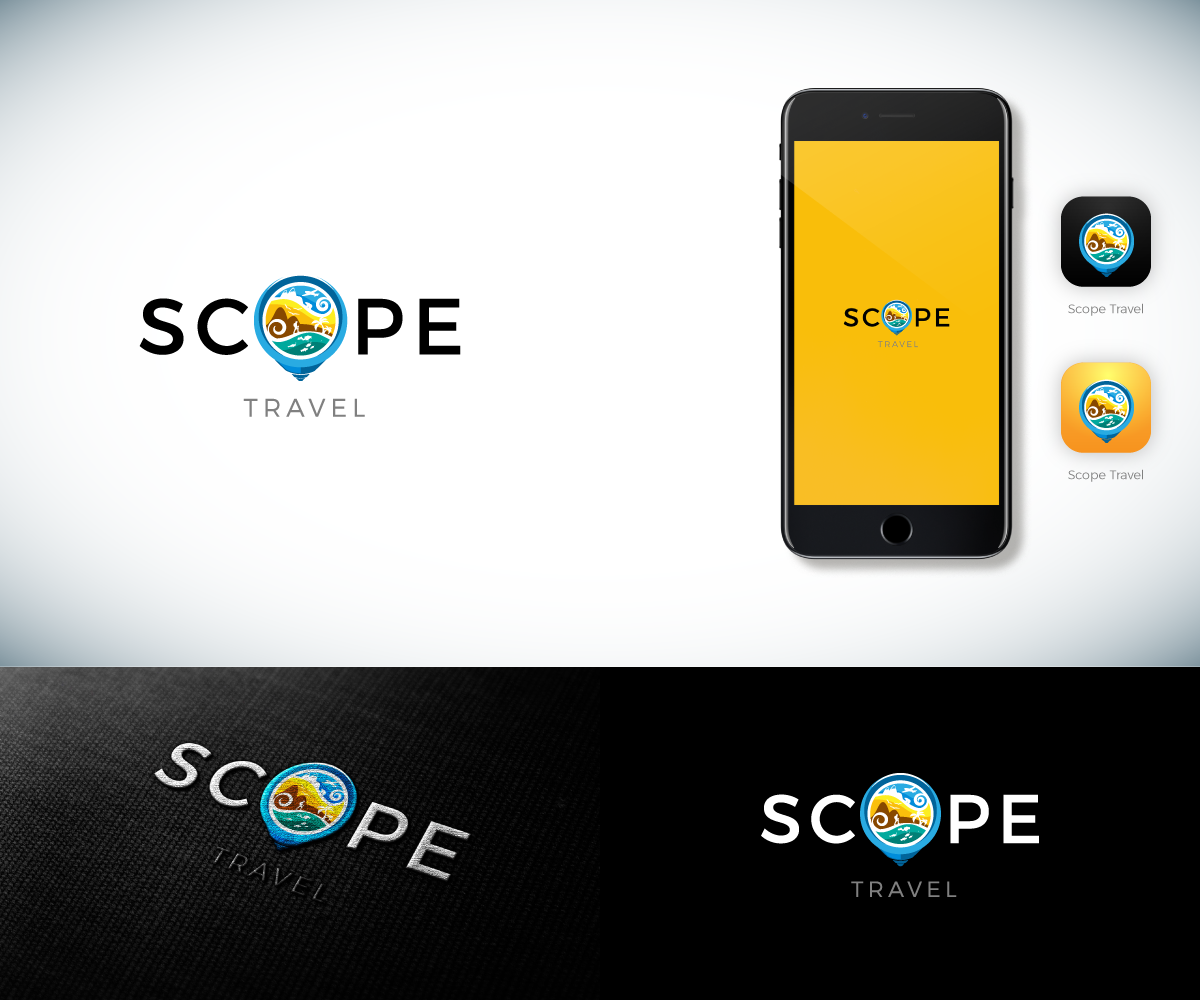 Diseño de Logo por Rodrigo Porfiro para Scope Travel | Diseño #16868630