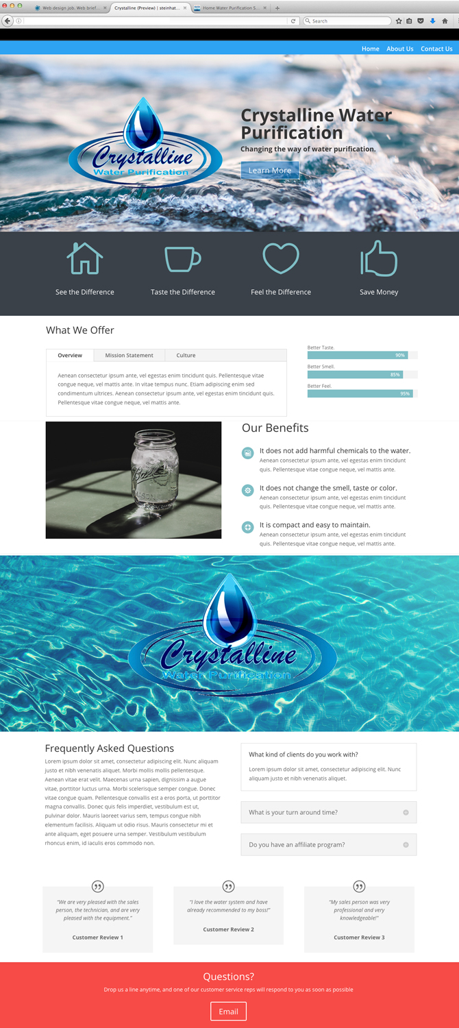 Web Design by nfmservice for this project | Design #16787136