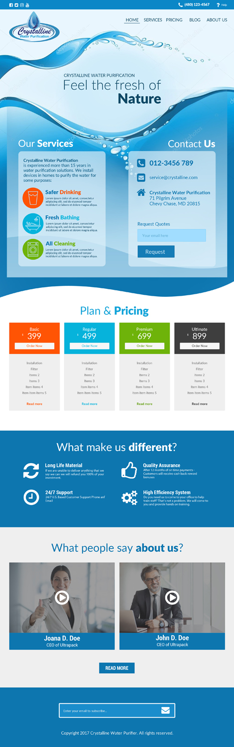 Web Design by 21.owl for this project | Design #16832167