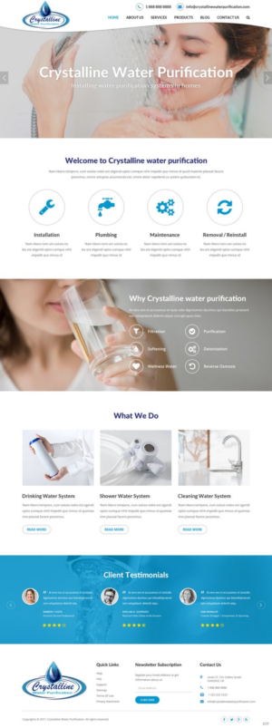 Web Design by pb for this project | Design: #16786170
