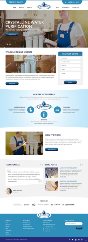 Web Design by pb for this project | Design: #16800746