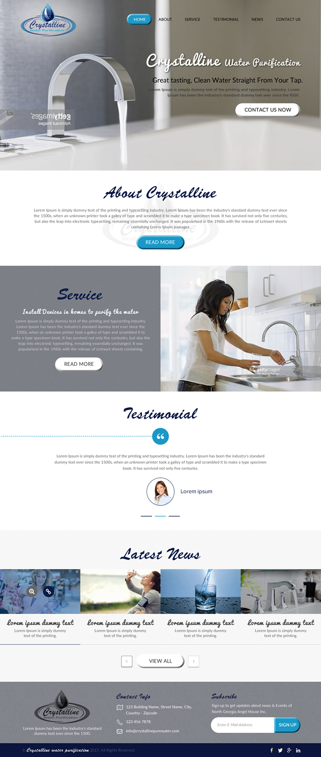 Web Design by rightway for this project | Design #16801210