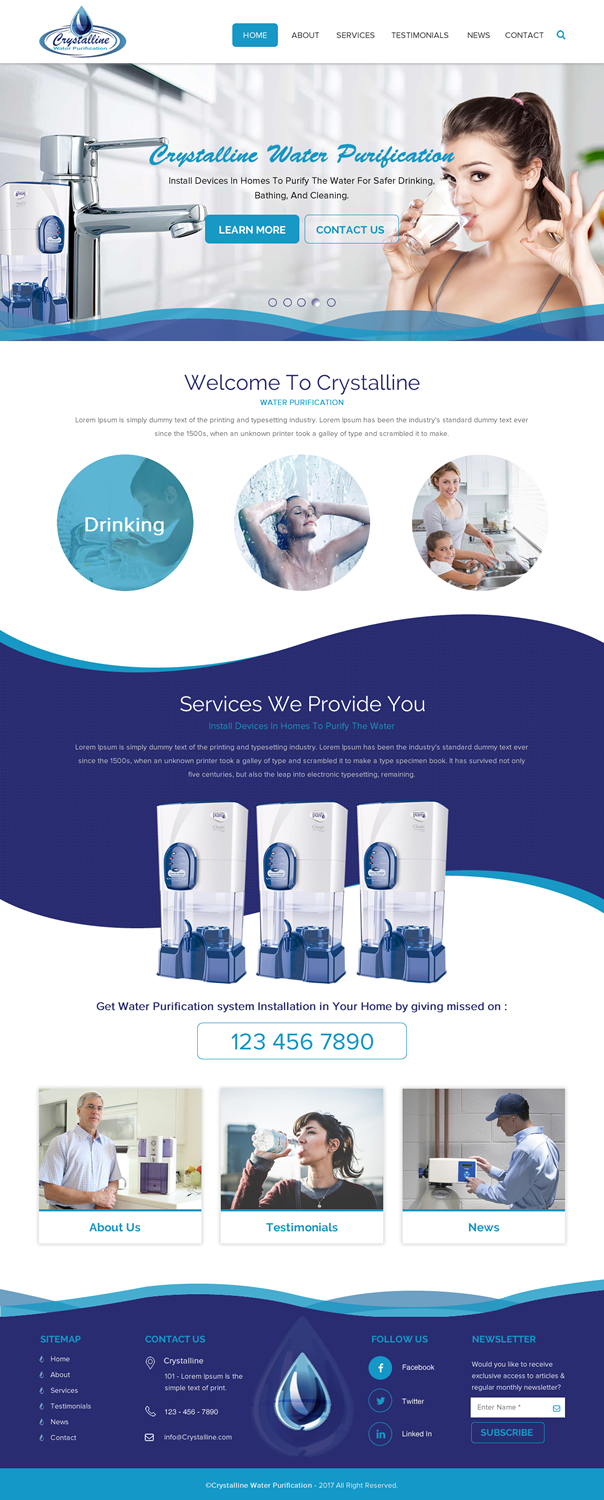 Web Design by rightway for this project | Design #16822822