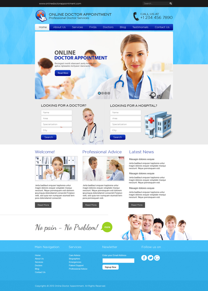 Web Design by customflash for this project | Design #2700118