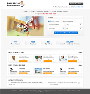 Web Design by Brajpal Freelance Website Designer