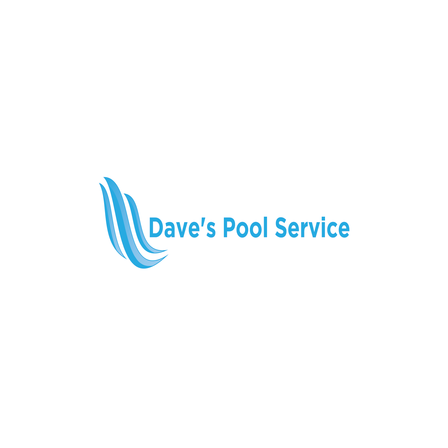 Diseño de Logo por covi para Dave's Pool Service | Diseño #16825193