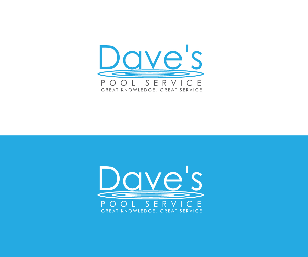 Diseño de Logo por RHD para Dave's Pool Service | Diseño #16768921