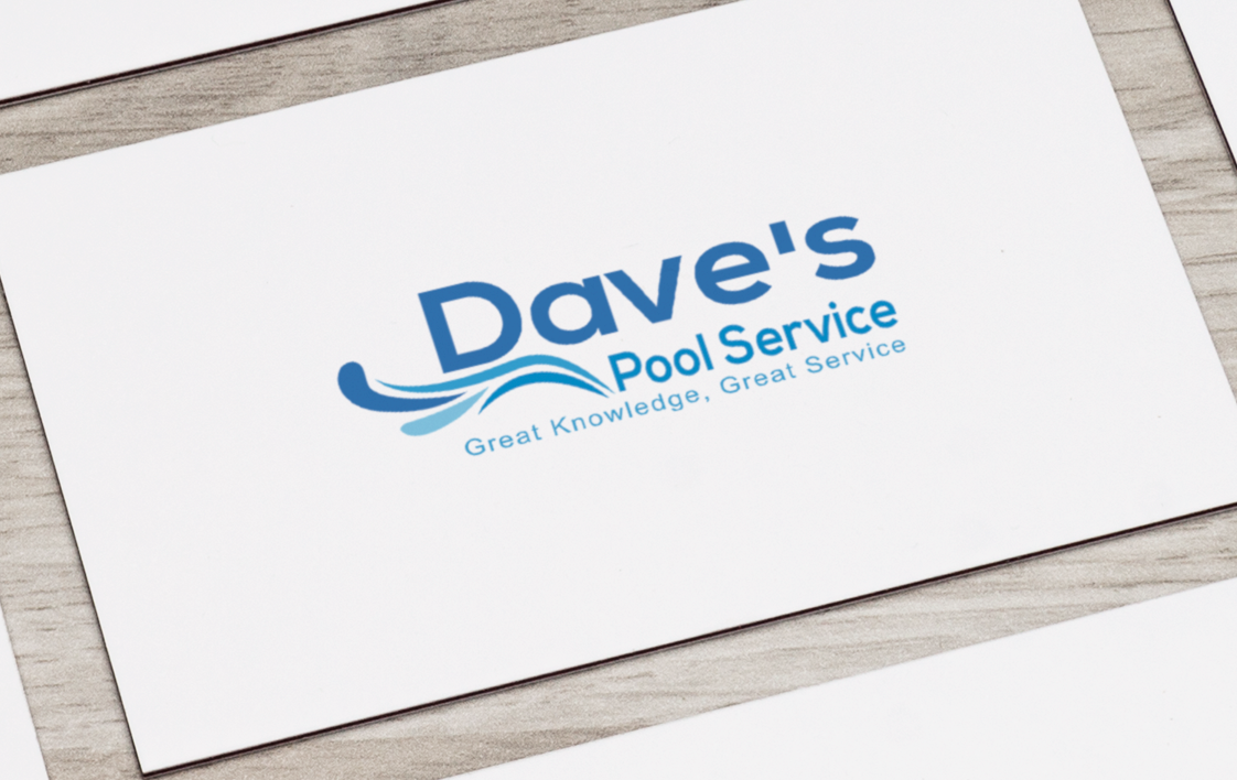 Diseño de Logo por talha005 para Dave's Pool Service | Diseño: #16766784