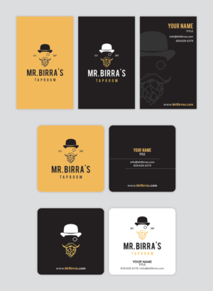 Business Card + Stationery Design for a Craft Beer Bar | Visitenkarten-Design von MIND