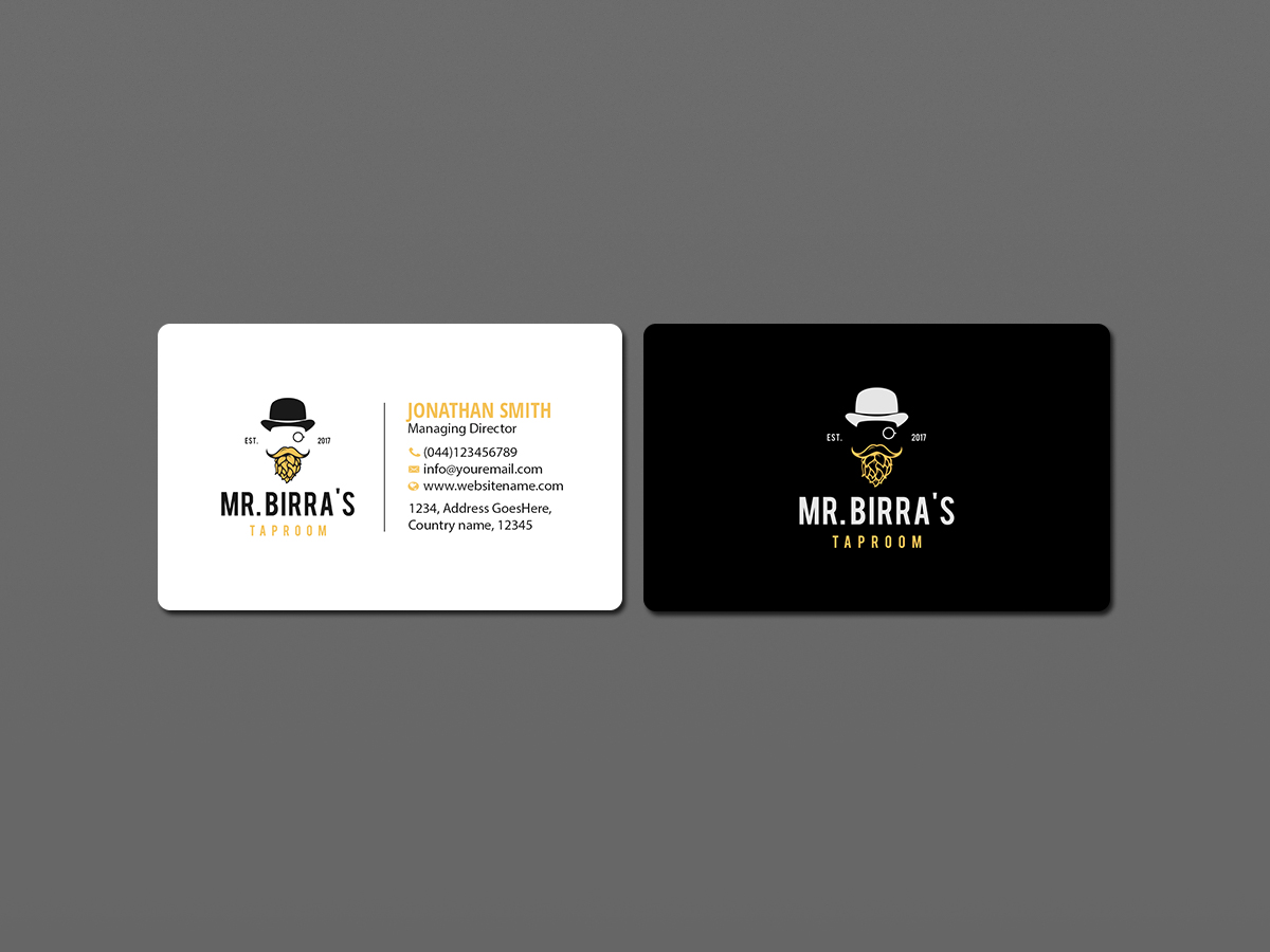 Business Card Design by Creations Box 2015 for this project | Design #16726098