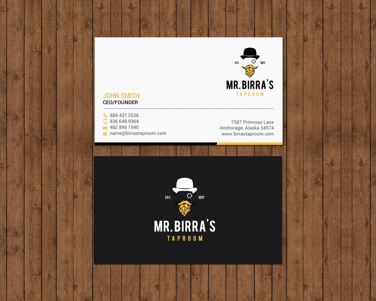 Business Card Design by chandrayaan.creative for this project | Design #16727435