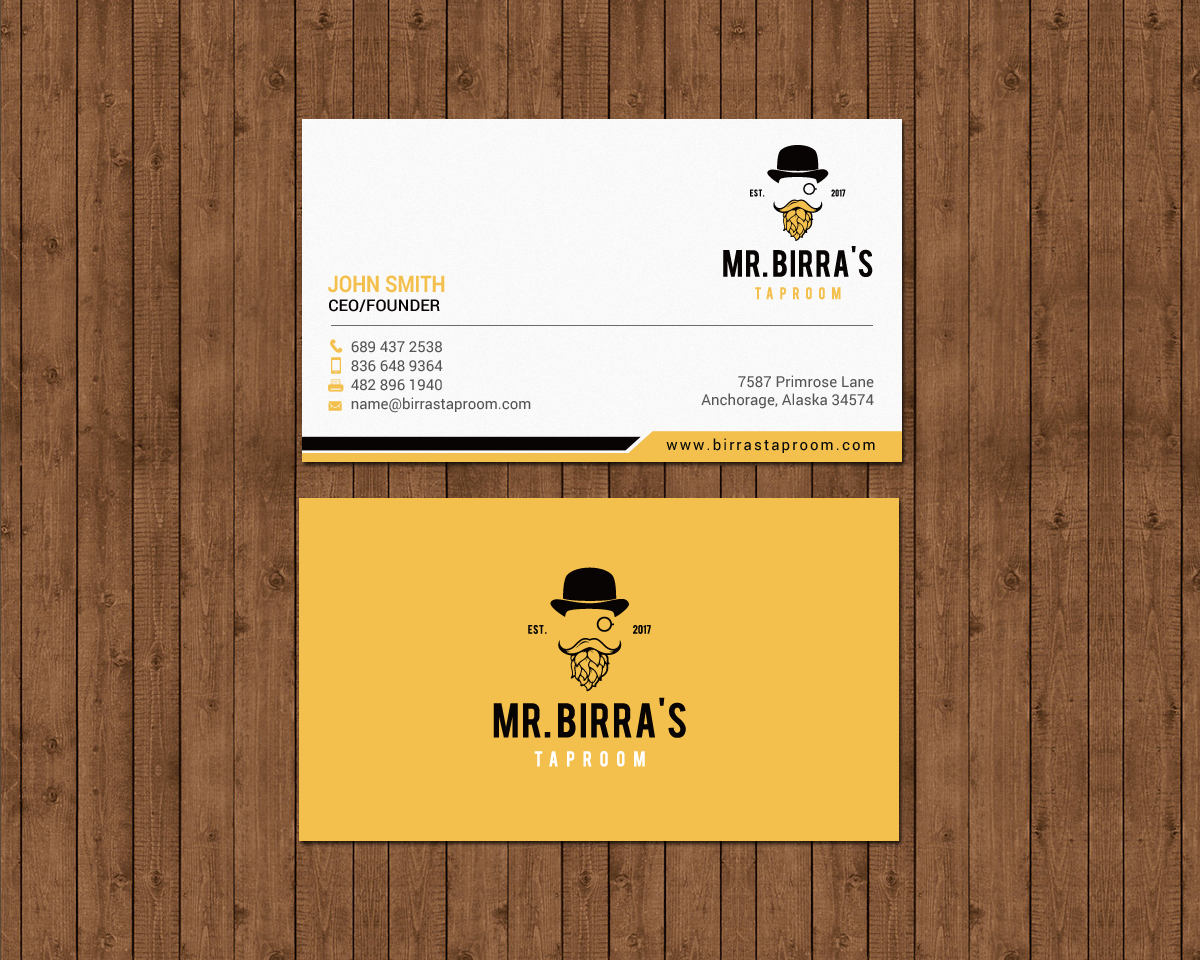 Business Card Design by chandrayaan.creative for this project | Design #16727641