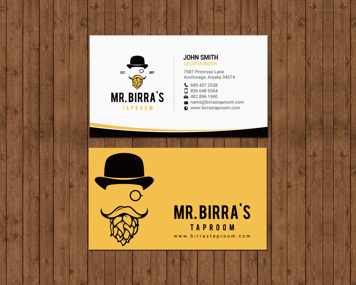 Business Card Design by chandrayaan.creative for this project | Design #16727775