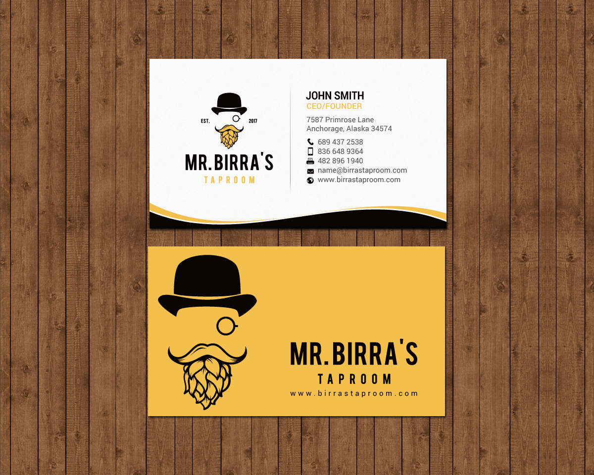 Business Card Design by chandrayaan.creative for this project | Design #16727776