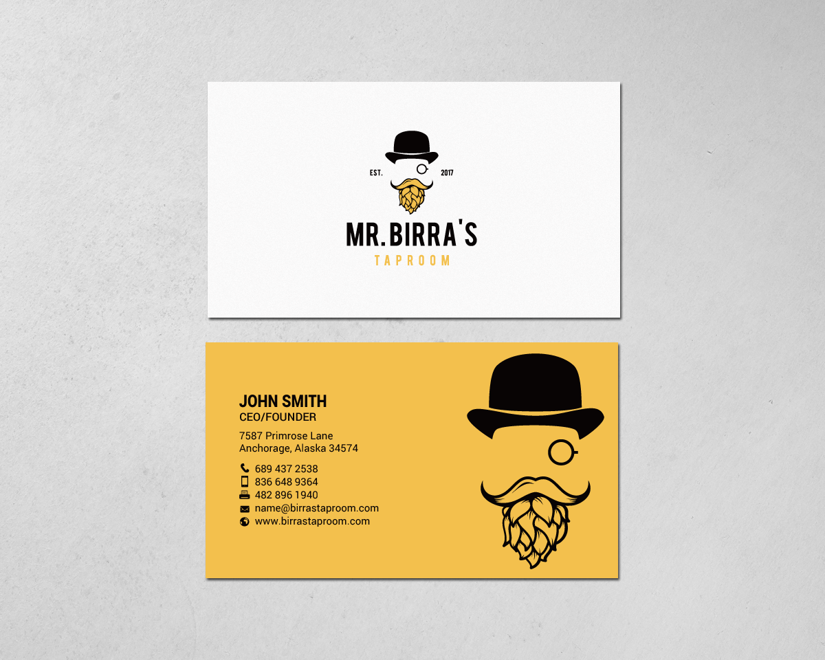 Business Card Design by chandrayaan.creative for this project | Design #16727801