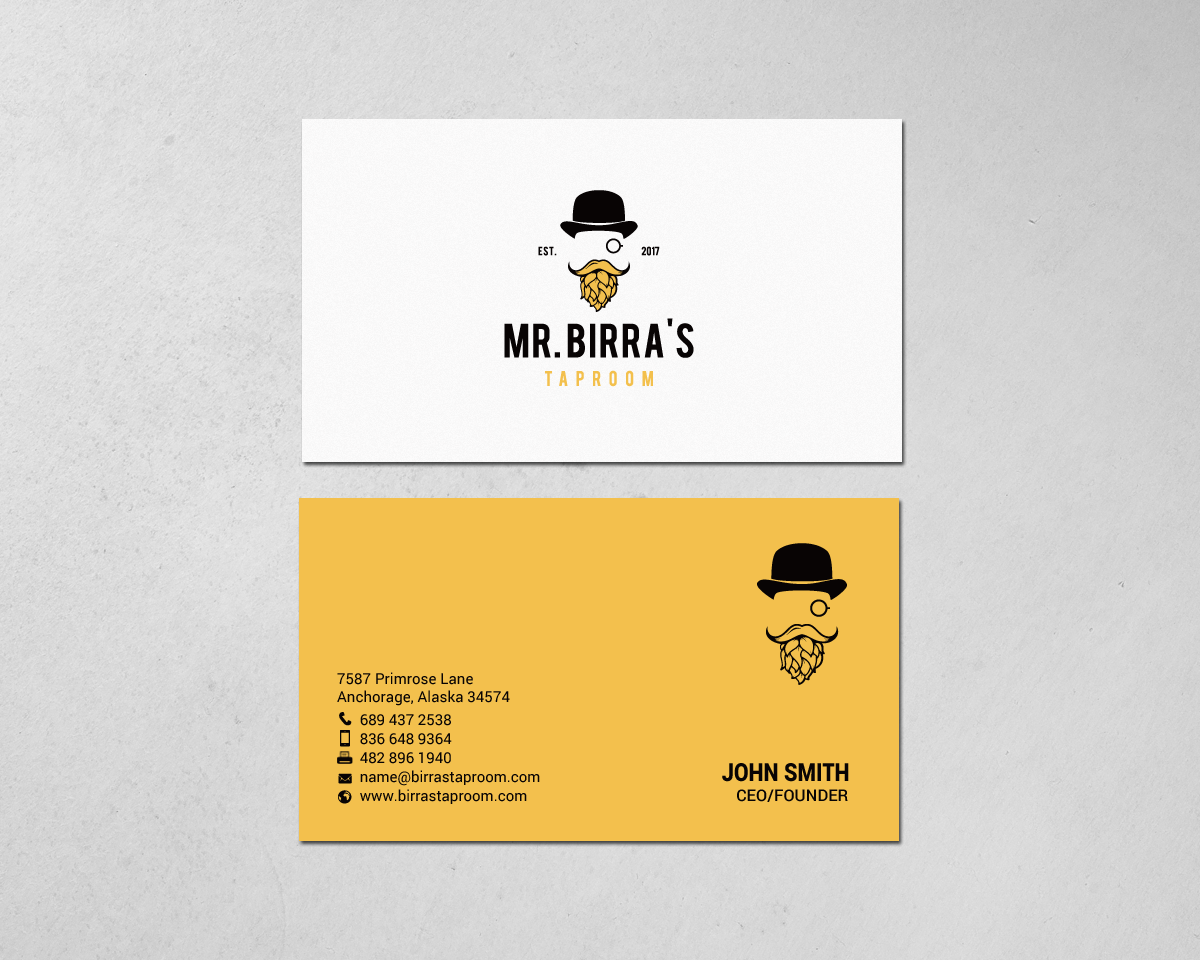 Business Card Design by chandrayaan.creative for this project | Design #16727803