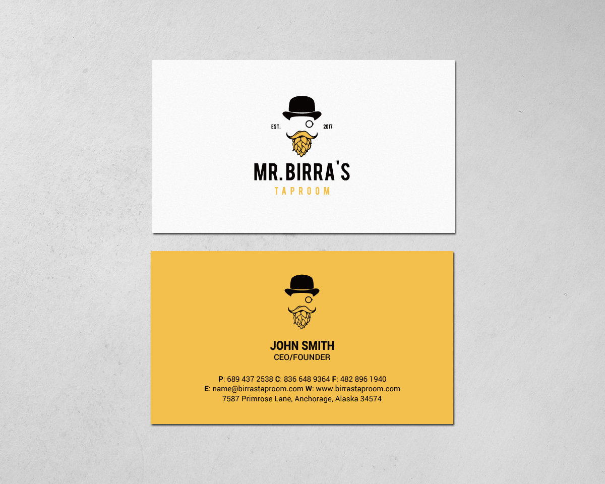 Business Card Design by chandrayaan.creative for this project | Design #16727867