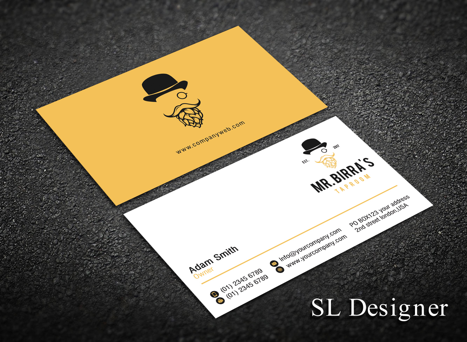 Business Card Design by SL Designer for this project | Design #16718938