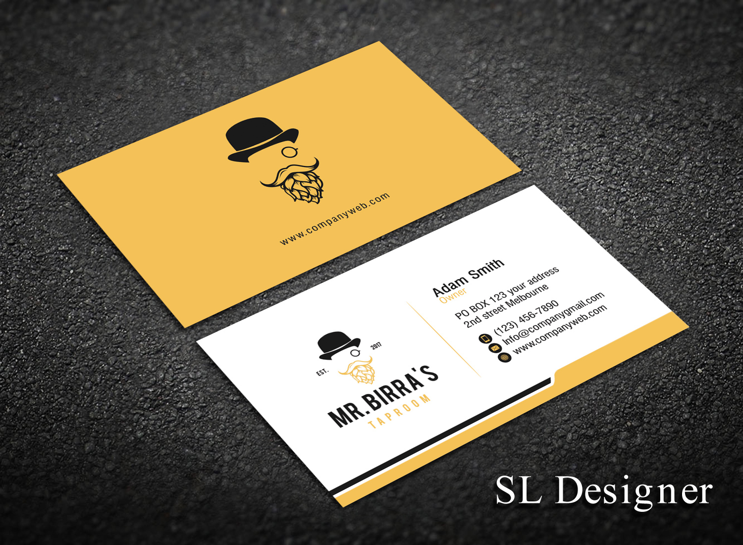 Business Card Design by SL Designer for this project | Design #16718942