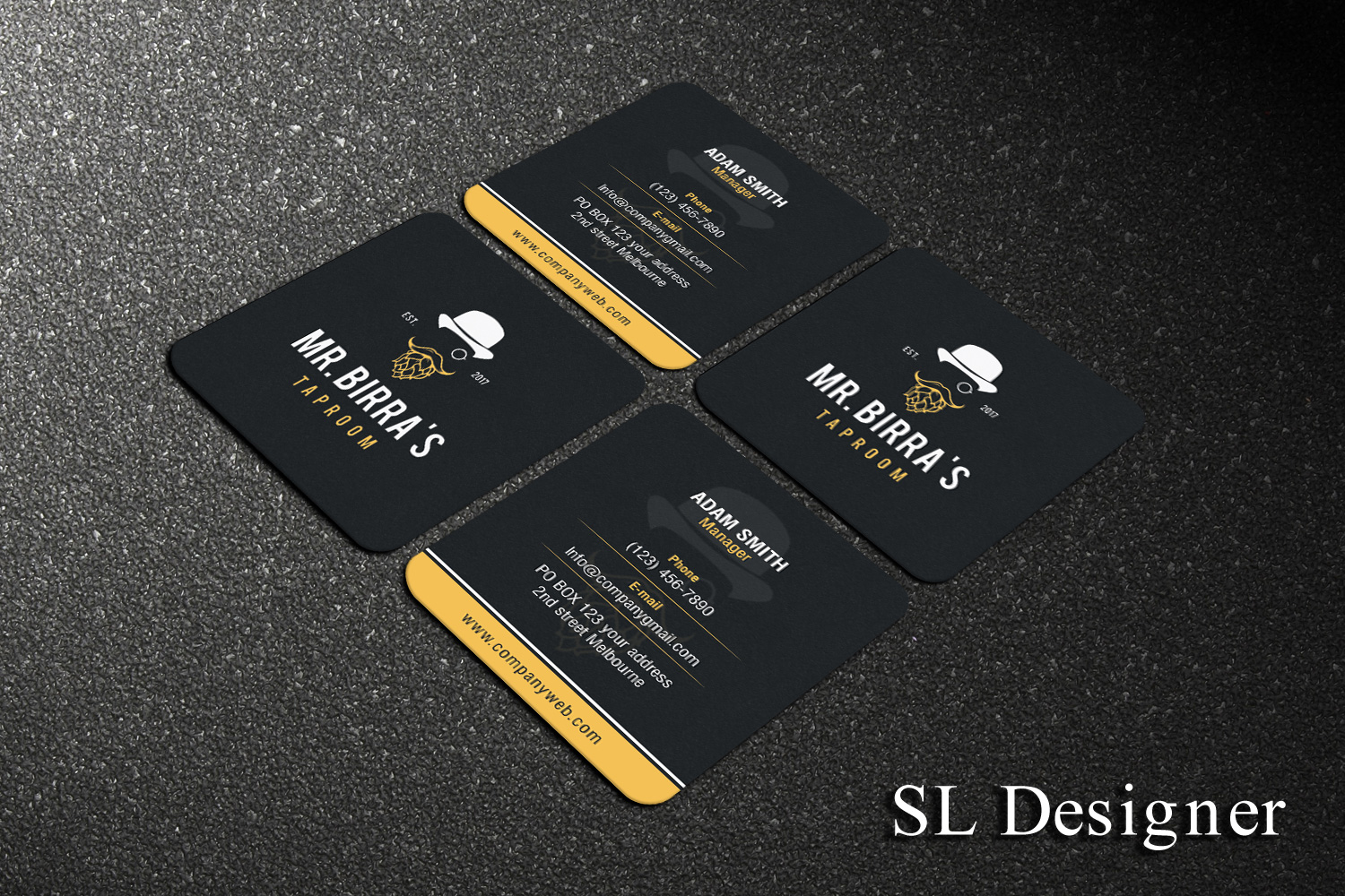 Business Card Design by SL Designer for this project | Design #16719117