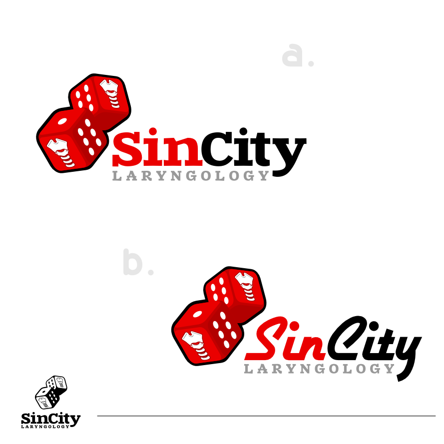 Logo Design by YOS for Sin City Laryngology | Design #16737640
