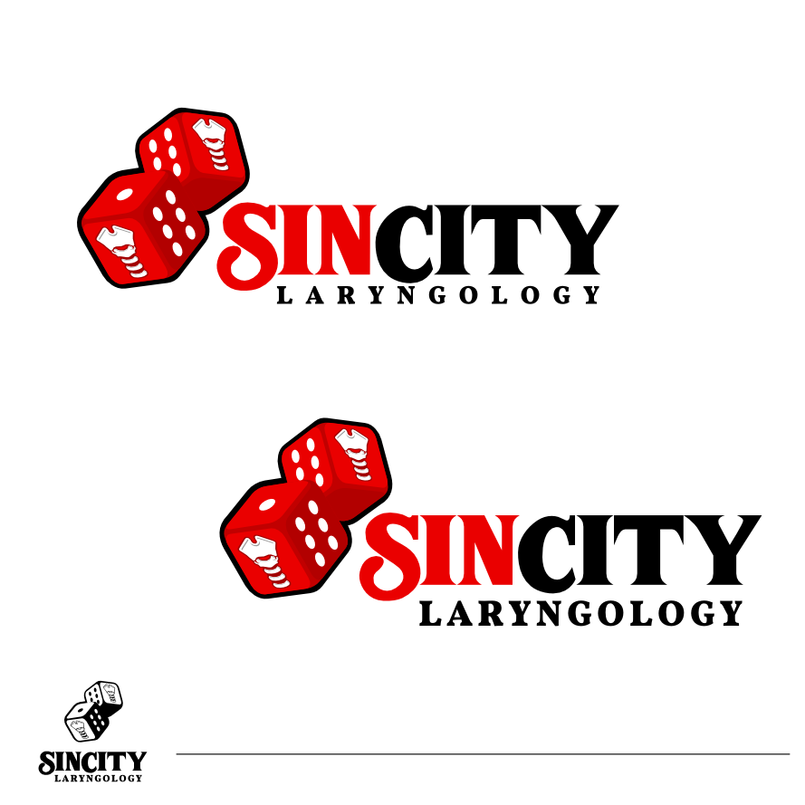 Diseño de Logo por YOS para Sin City Laryngology | Diseño: #16751304