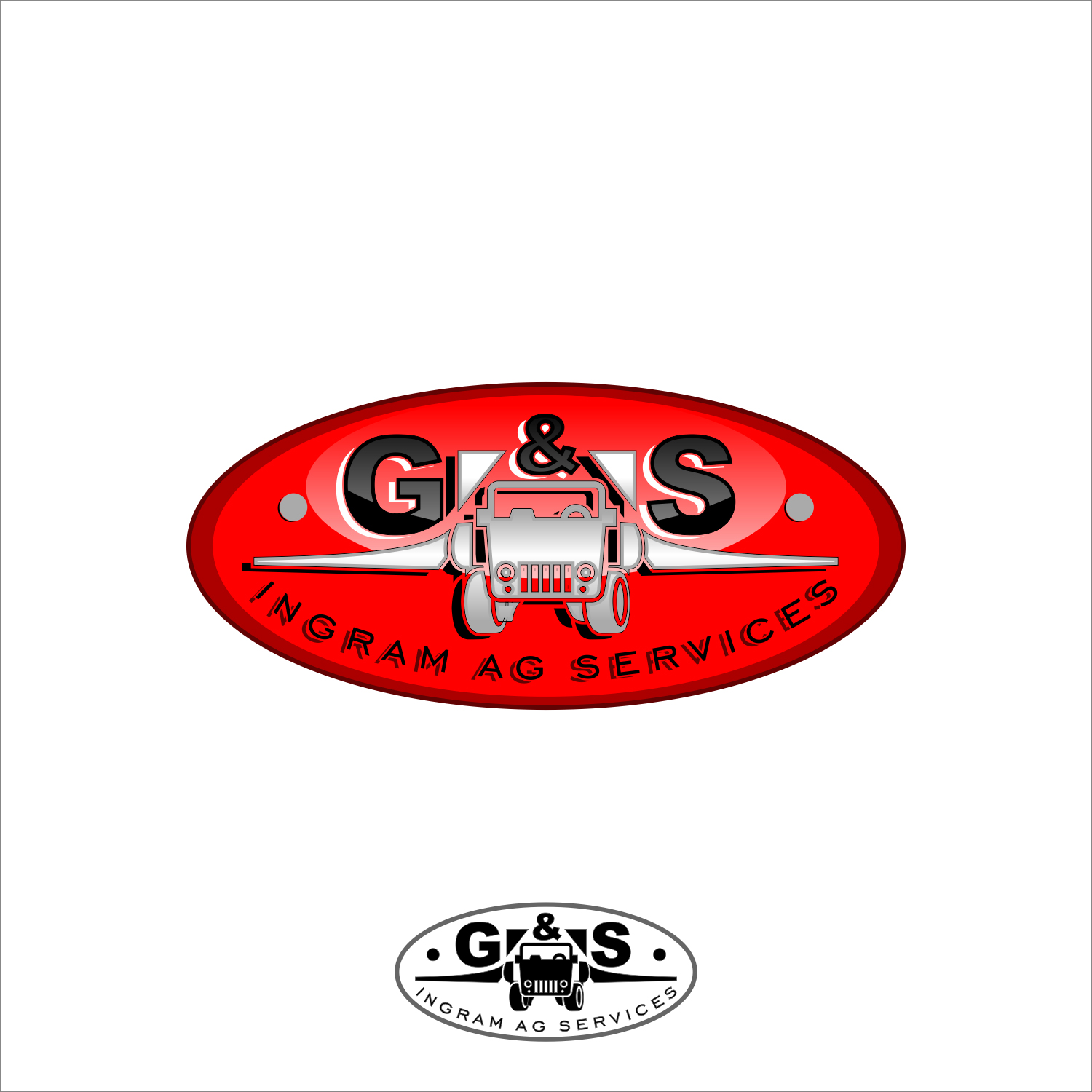 Logo Design by damian for G & S Ingram Ag Services | Design #16741270