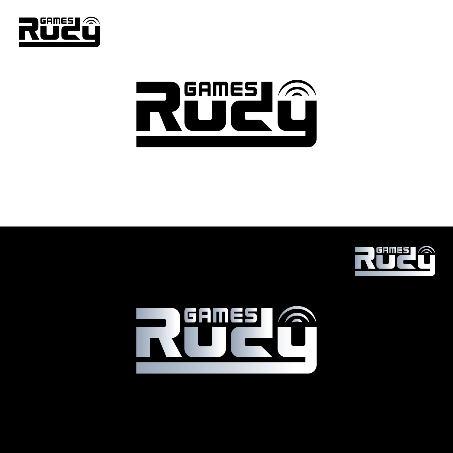 Logo Design by Riyan Kusumo for rudy games | Design #16726855